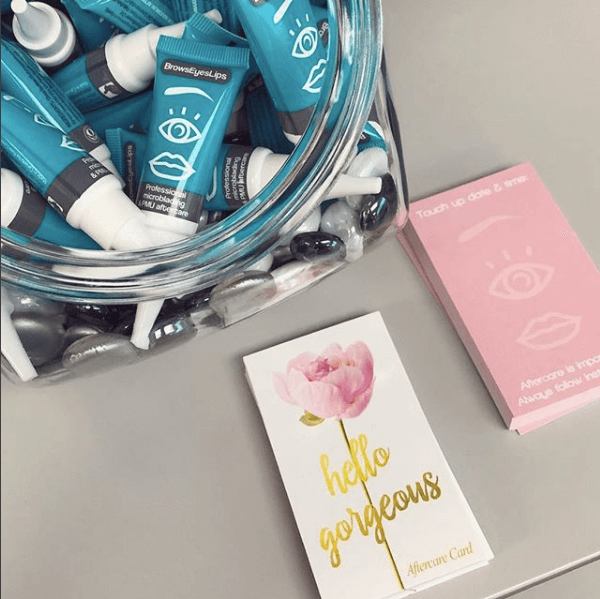 Microblading Aftercare - Brows Eyes Lips aftercare ointment